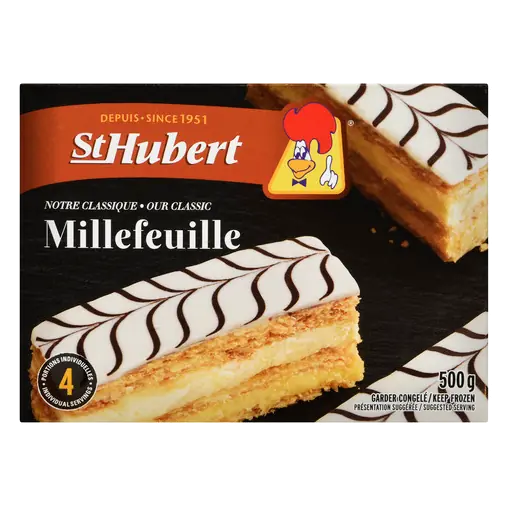 Millefeuille 500 g (frozen)
