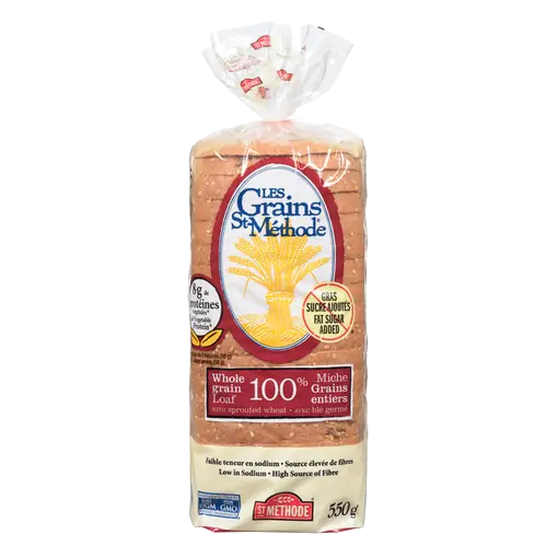 No Fat 100% Whole Grain Bread With Sprout No Sugar Added 550 g
