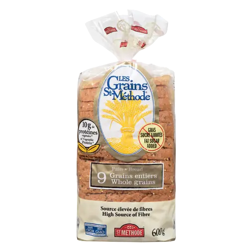 No Fat Bread 9 Whole Grain No Sugar 600 g
