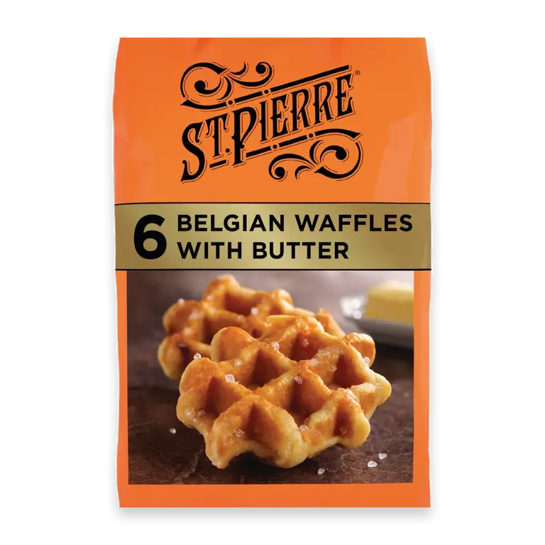 Butter Brioche Waffles