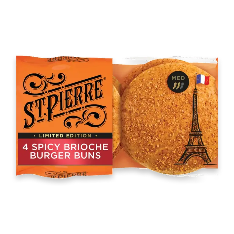 Spicy Brioche Burger Buns