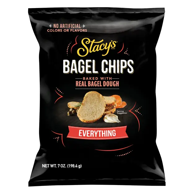 Baked Everything Bagel Chips