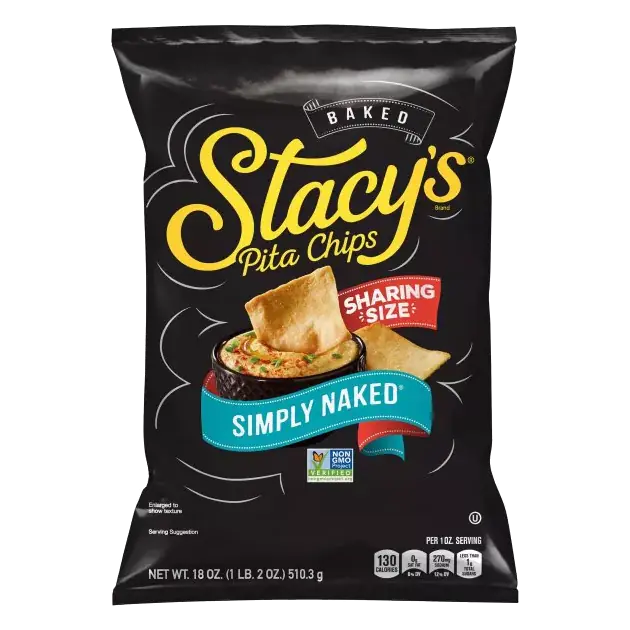 Baked Pita Chips , Simply Naked