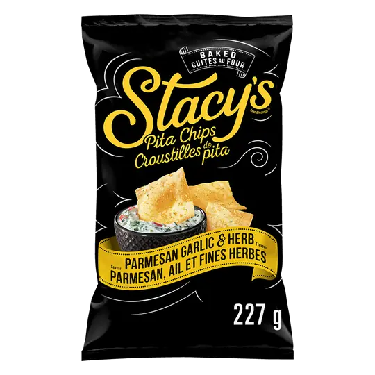 Pita Chips Parmesan Garlic & Herb Flavour 227 g