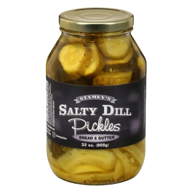 Salty Dill Bread & Butter Pickle Chips