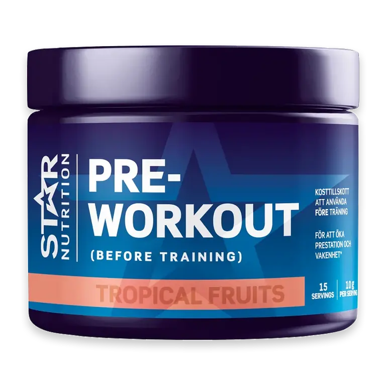 PWO Pulver Tropical fruits 150g