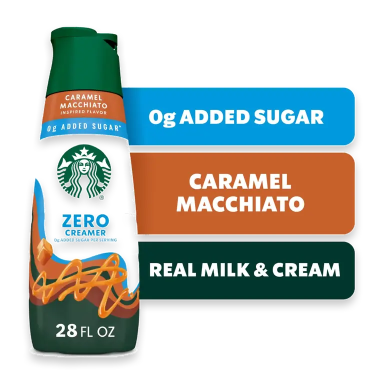 Caramel Flavored Zero Creamer Bottle