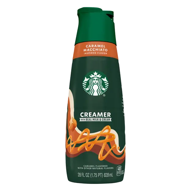 Caramel Macchiato Flavored Coffee Creamer