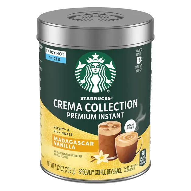 Crema Collection Madagascar Vanilla Instant Coffee Beverage