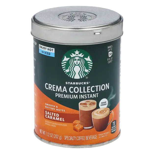 Crema Collection Salted Caramel Premium Instant Coffee Beverage