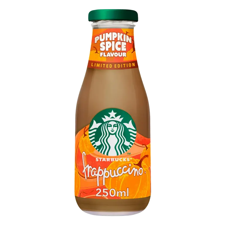 Starbucks Frappuccino 250ml Pumpkin Spice Iced Coffee, Limited Edition