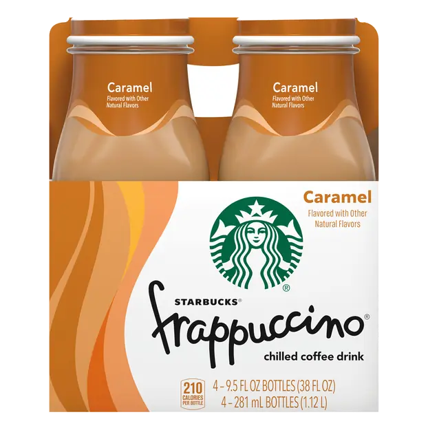 Frappuccino Caramel Chilled Coffee Drink - 4 pk
