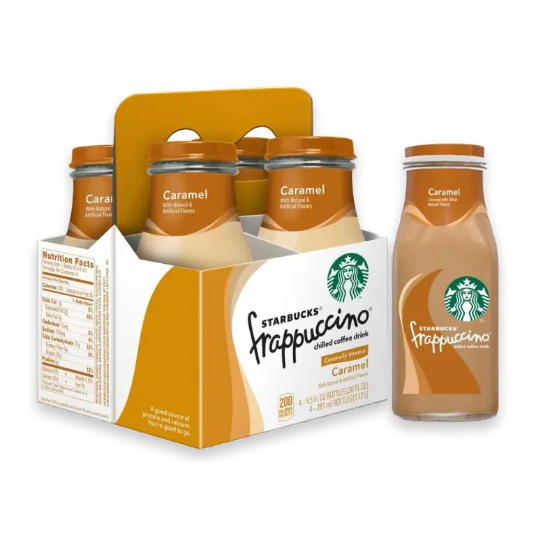 Frappuccino Caramel Iced Coffee Multipack Bottles