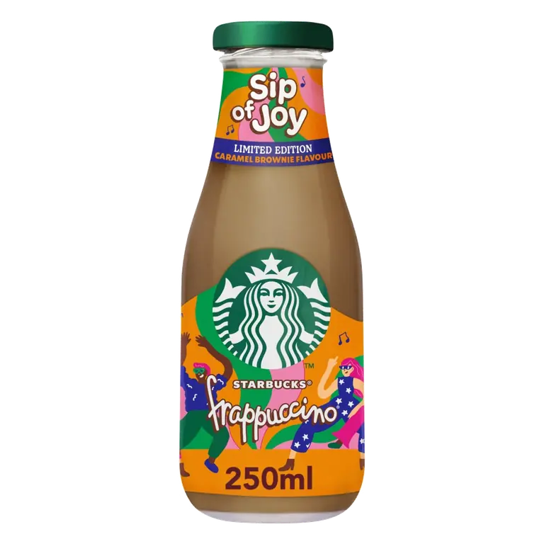Frappuccino Limited Edition Caramel Brownie Flavour Iced Coffee