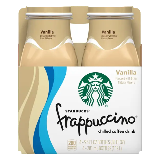 Frappuccino Vanilla Chilled Coffee Drink - 4 pk