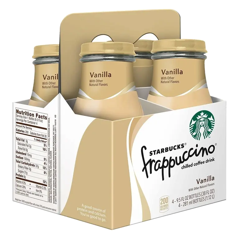 Frappuccino Vanilla Iced Coffee Multipack Bottles