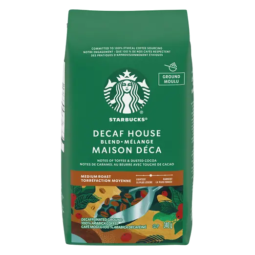 Ground Coffee Decaf House Blend 340 g