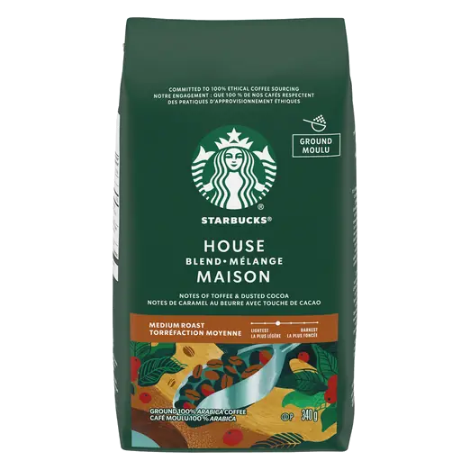 Ground Coffee House Blend 340 g