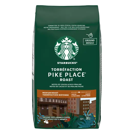 Ground Coffee Pike Place Roast 340 g