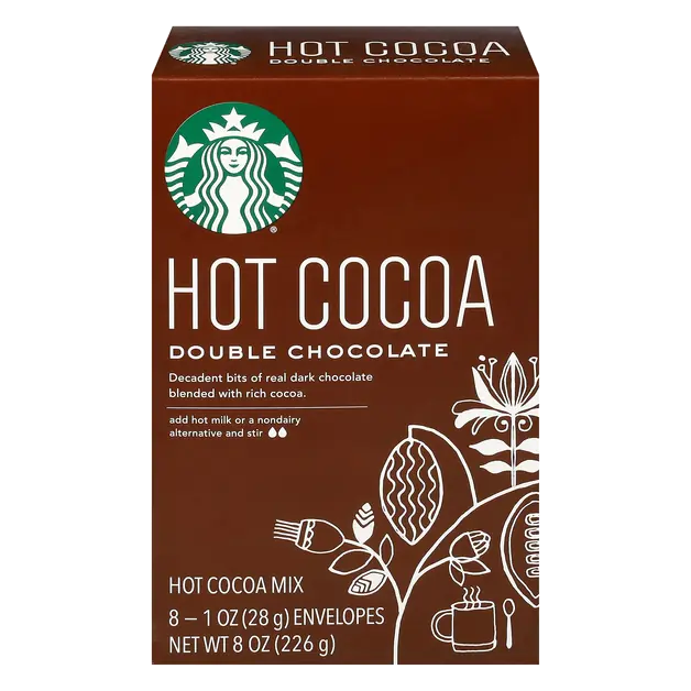 Hot Cocoa Double Chocolate Packets - 8 ct