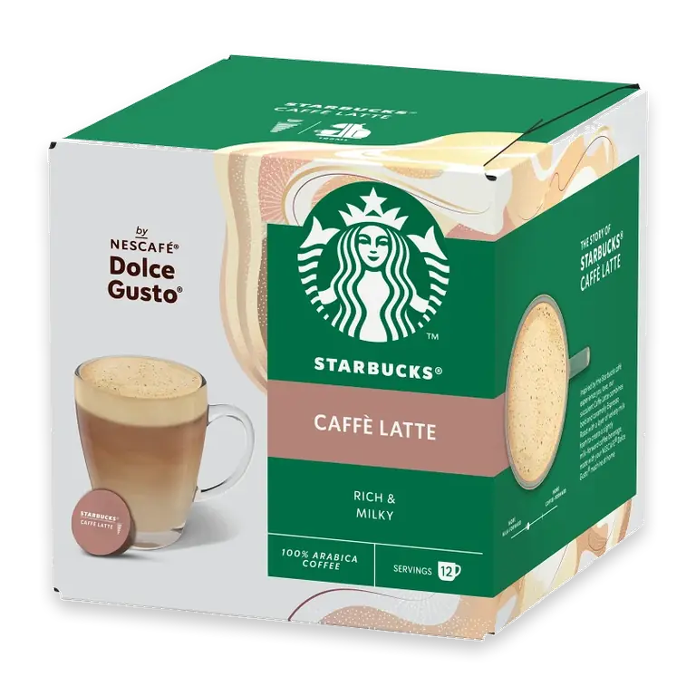 Kaffekapslar DG Caffe Latte 12-p