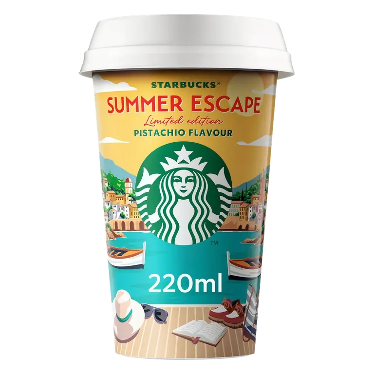 Limited Edition Summer Escape Pistachio Flavour Iced Coffee