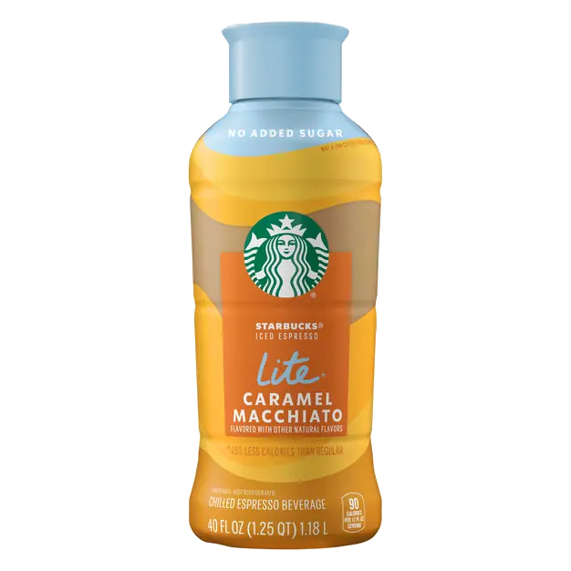 No Added Sugar Lite Caramel Macchiato Iced Espresso Refrigerated