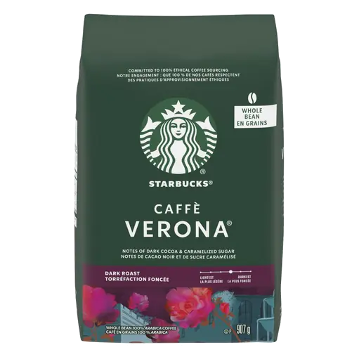 Caffe Verona Whole Bean Coffee Dark Roast 907 g