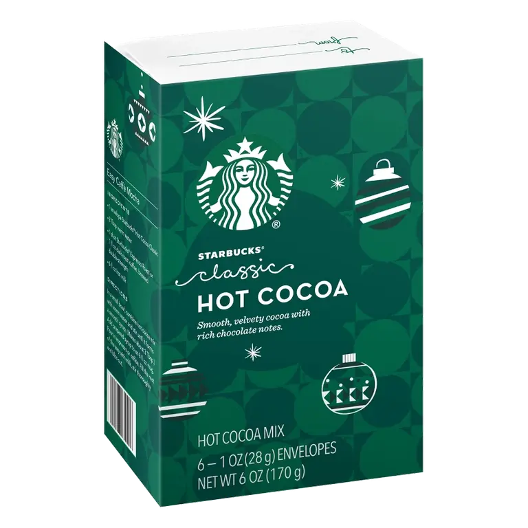 Starbucks Classic Hot Cocoa Mix, 6oz/6ct