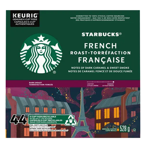 Coffee Pods French Roast 44 K-Cups 528 g