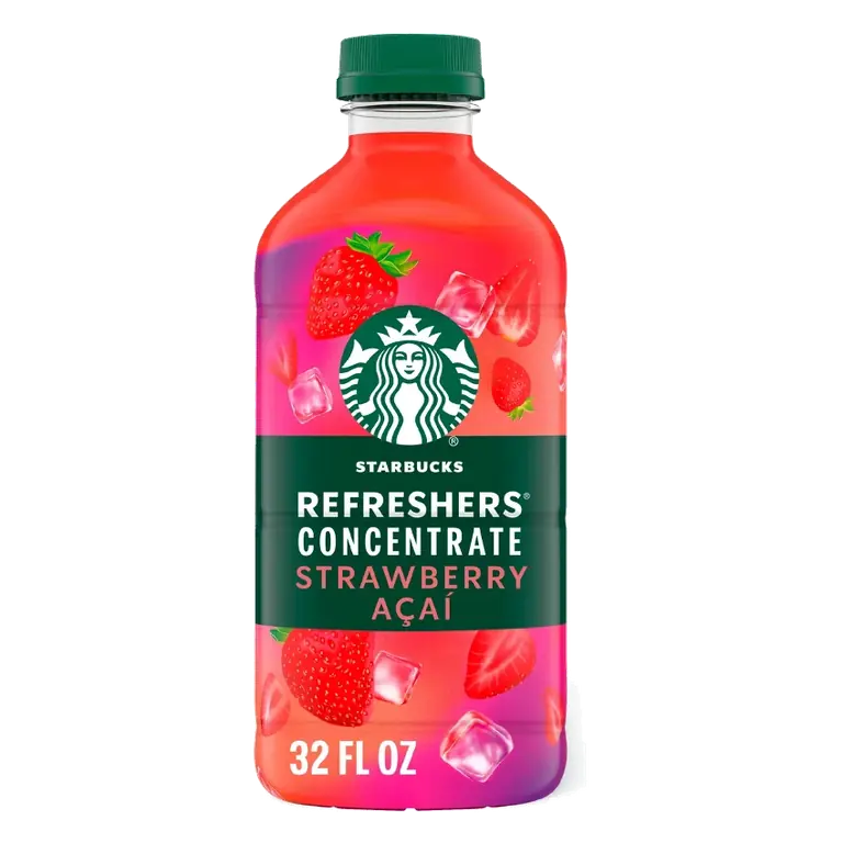 Starbucks Refreshers Strawberry Acai Concentrate, 32 fl oz