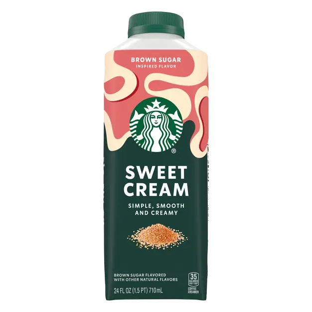 Sweet Cream Brown Sugar Flavored Coffee Creamer