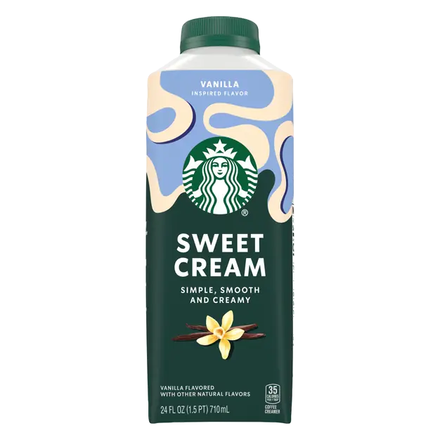 Sweet Cream Vanilla Flavored Coffee Creamer