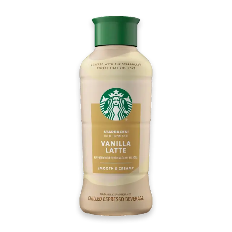 Vanilla Latte Iced Espresso Bottled Coffee Drink