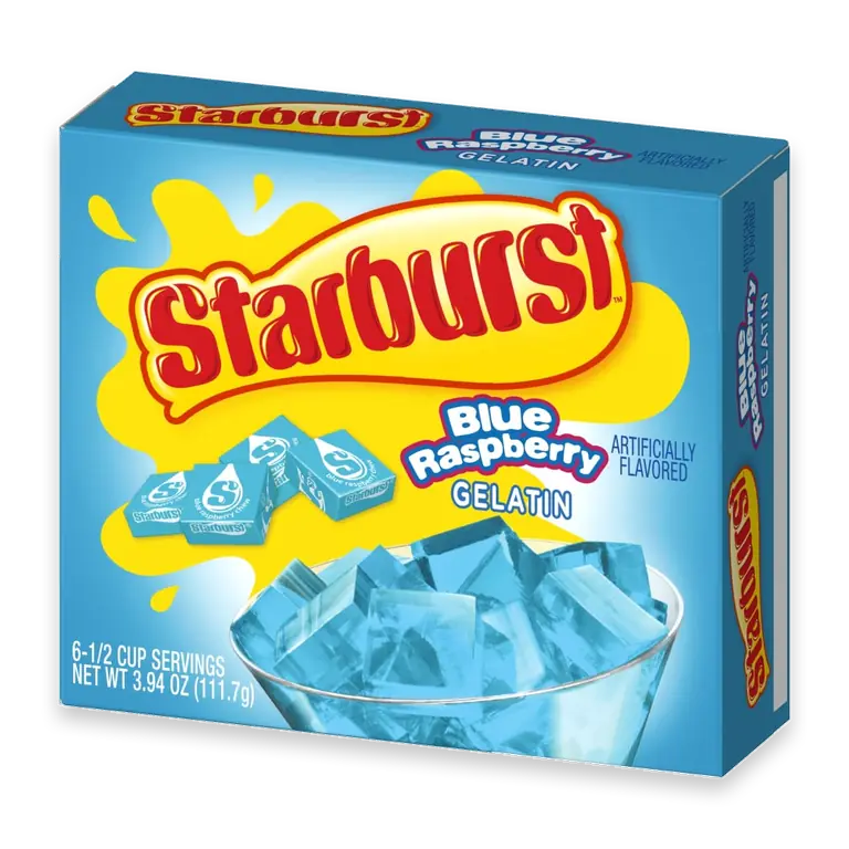 Blue Raspberry Gelatin