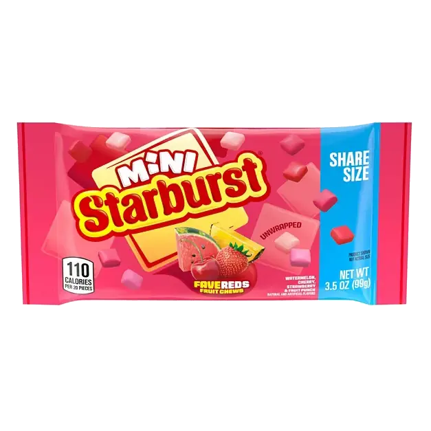 FaveReds Fruit Chews Share Size
