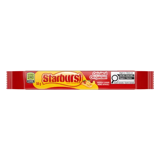 Chewy Candy Original Individually Wrapped Stick Pack 58 g