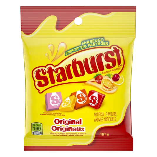 Original Chewy Candy Sharing Bag 191 g