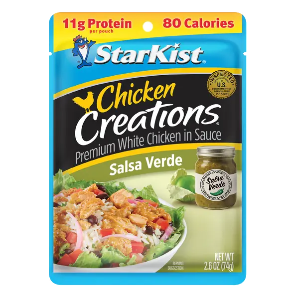 StarKist Chicken Creations Salsa Verde - 2.6 oz Pouch