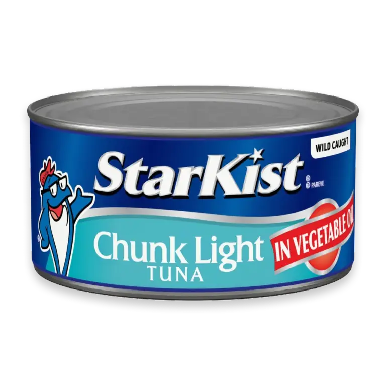 Chunk Light Tuna in Vegetable Oil Can