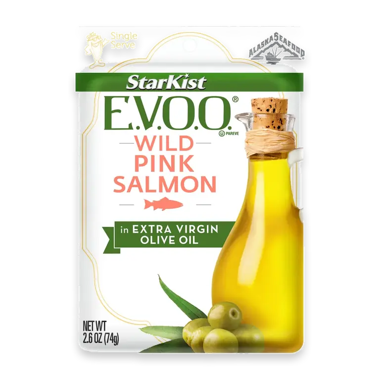 E.V.O.O. Wild-Caught Pink Salmon Pouch