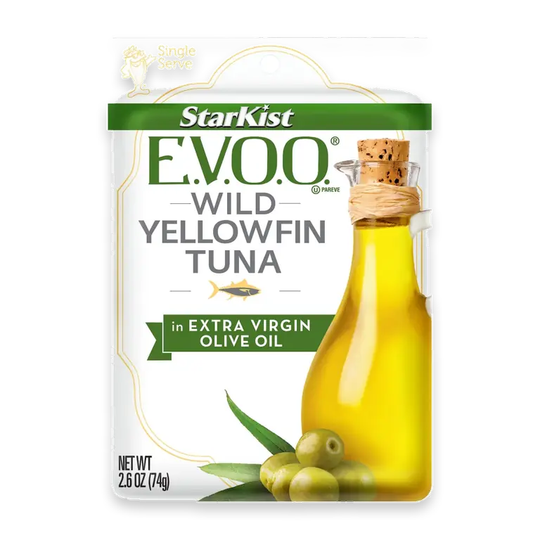 E.V.O.O. Wild Yellowfin Tuna Pouch