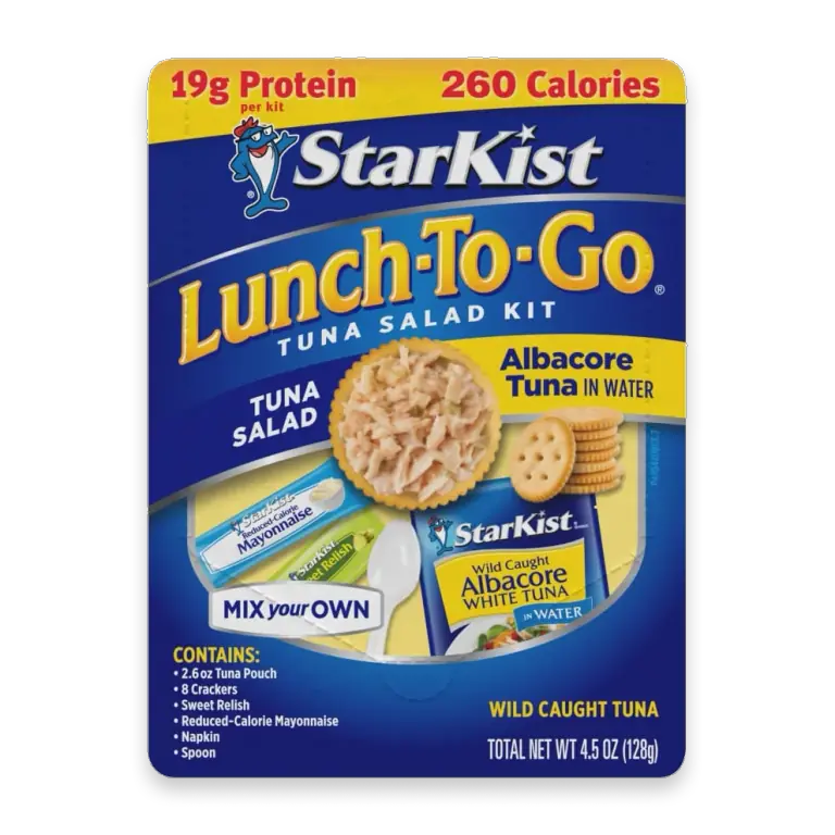 Lunch to-Go Albacore Mix Your Own Tuna Salad Kit