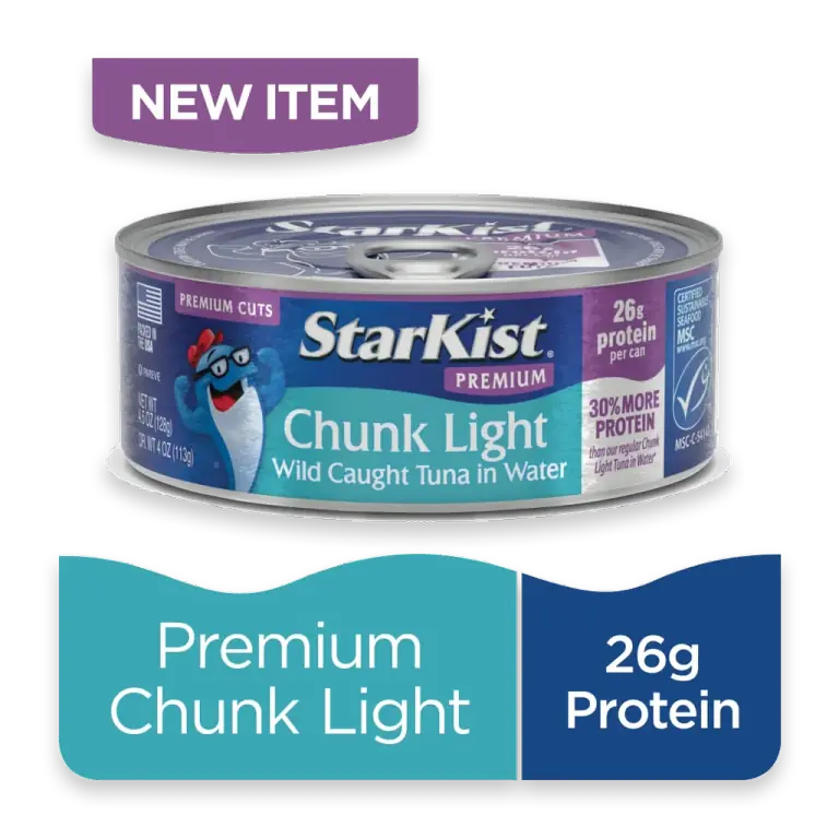 Premium Chunk Light Tuna in Water Can