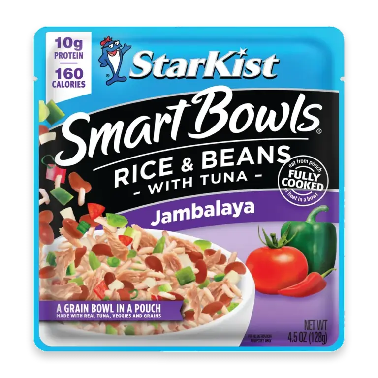 Smart Bowls Jambalaya Tuna with Rice and Beans Pouch