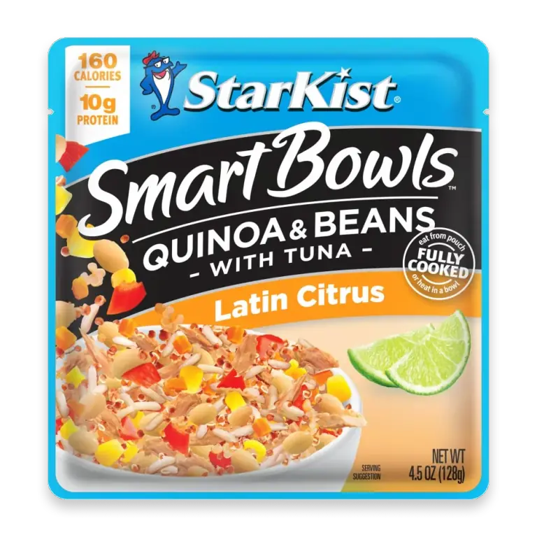 Smart Bowls Latin Citrus Tuna with Quinoa & Beans Pouch