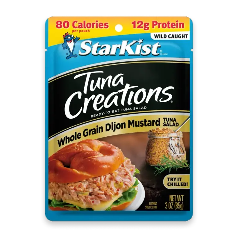 Tuna Creations Whole Grain Dijon Mustard Tuna Salad Pouch
