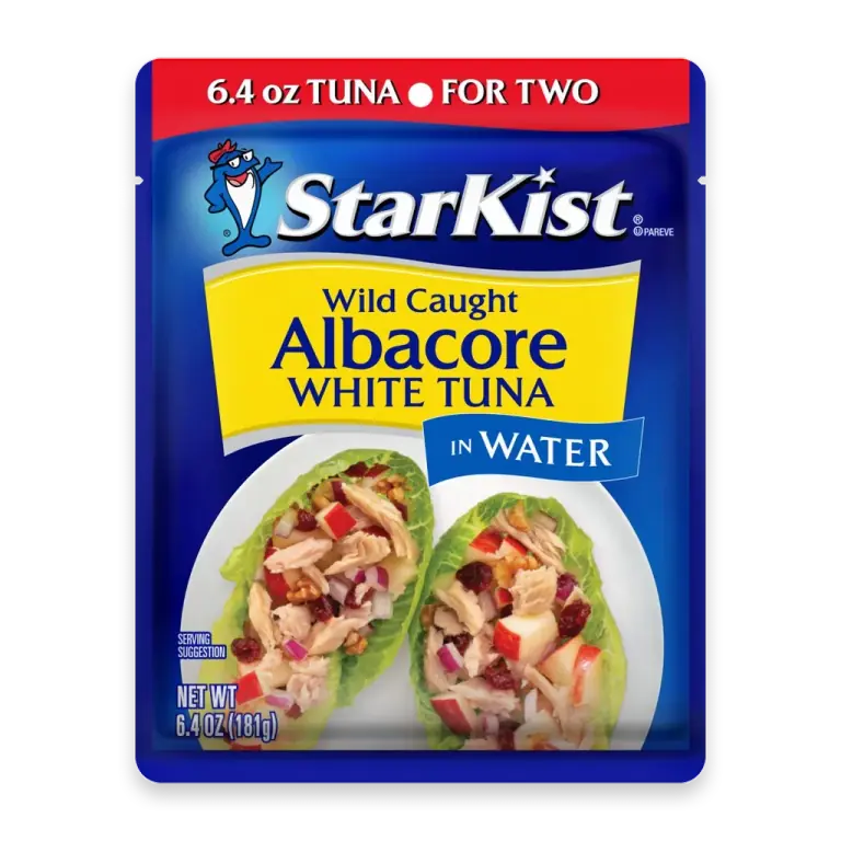 Wild Caught Albacore White Tuna in Water Pouch