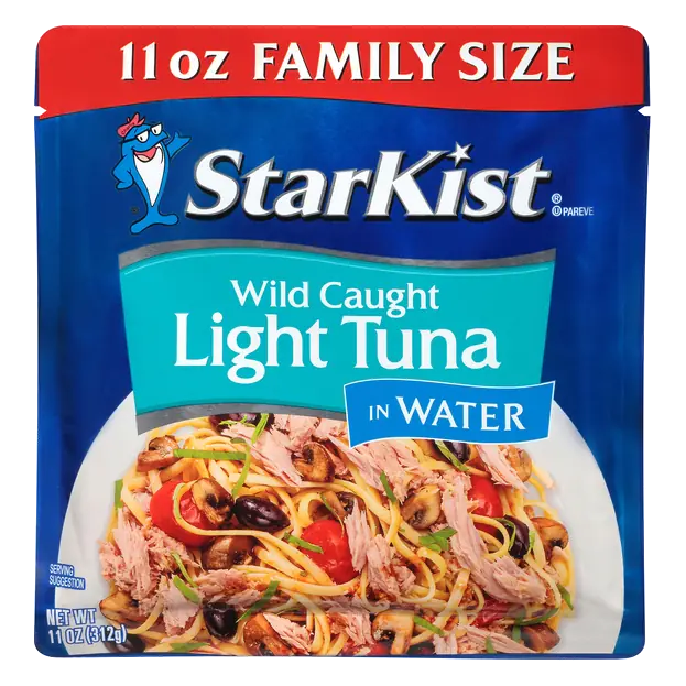 Wild Caught Chunk Light Tuna in Water Family Size