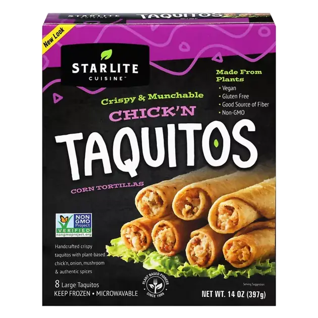 Taquitos, Chick'n, Crispy & Munchable